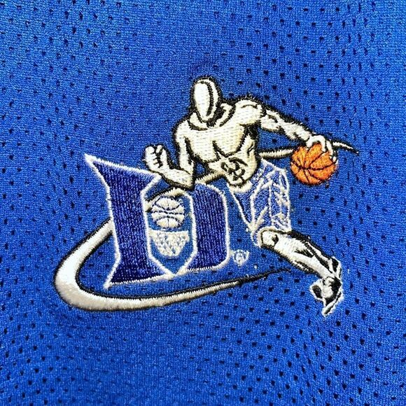 Vintage RARE And 1 Duke University Blue Devils retro old basketball mesh jersey - Picture 1 of 6